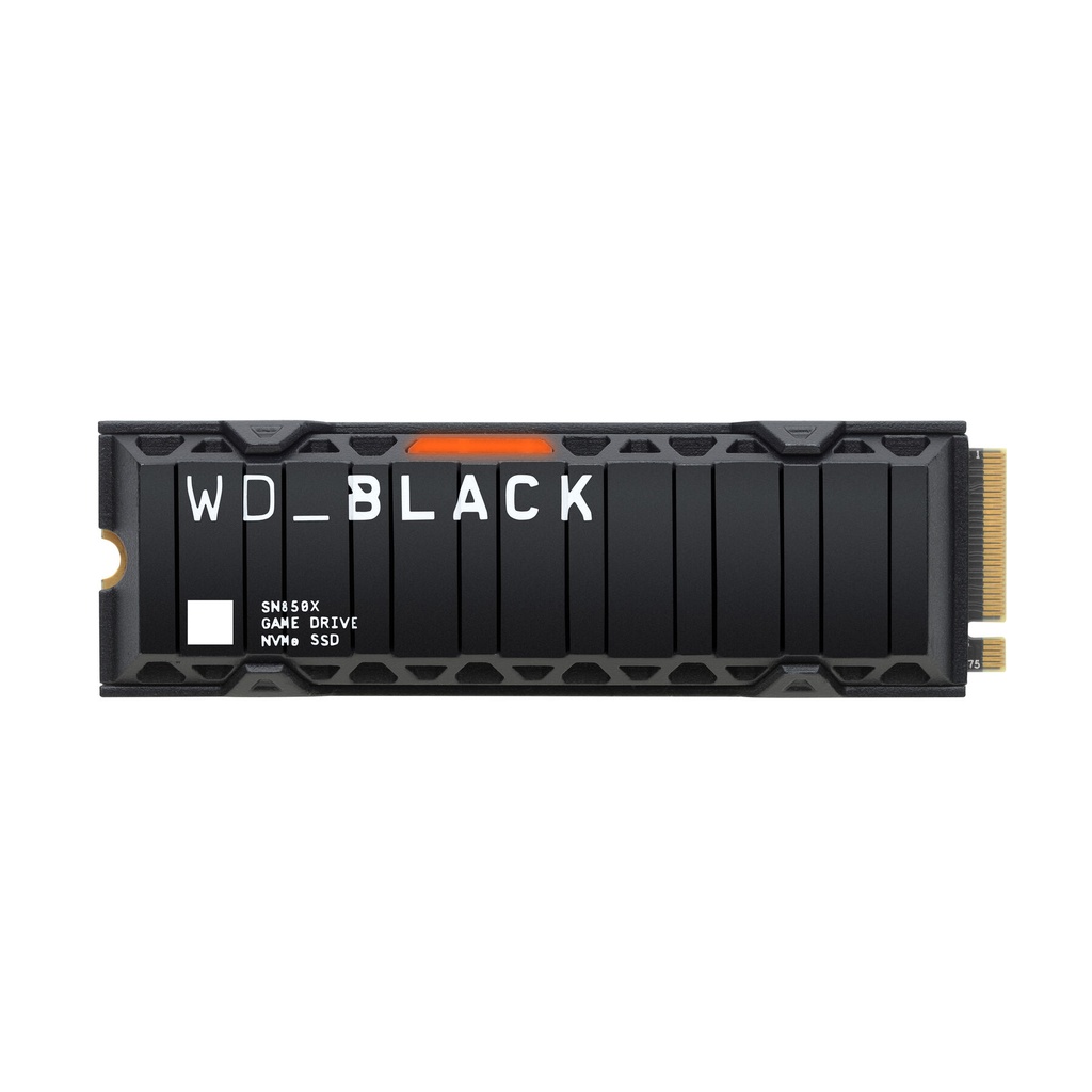 [NS008928] WD 2TB WD_BLACK SN850X Gaming Internal NVMe PCIe 4.0, M.2 SSD with Heatsink, Works with Playstation 5