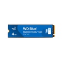 WD Blue SN5000 4TB PCIe 4.0 NVME SSD Up to 5,500 MB/s Read