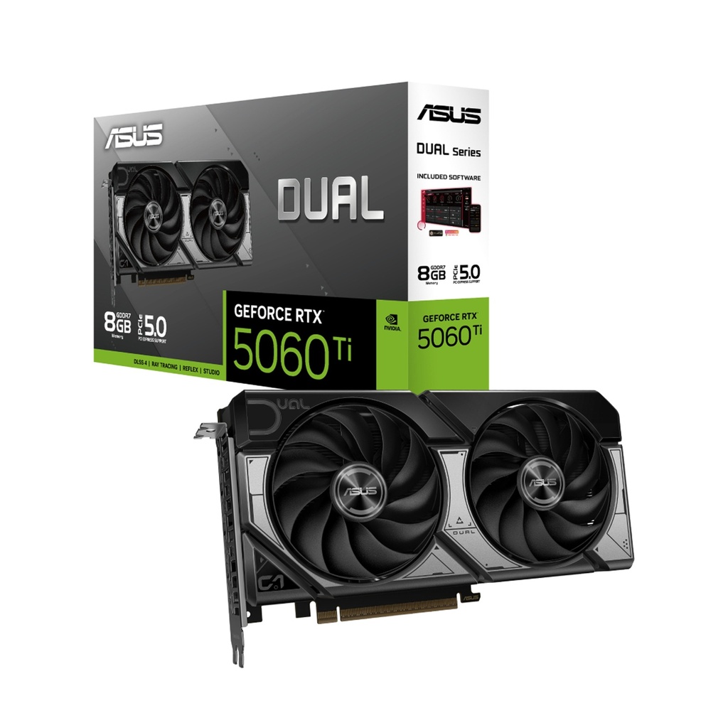 Asus Dual GeForce RTX 5060 Ti 8GB GDDR7 Graphic Card