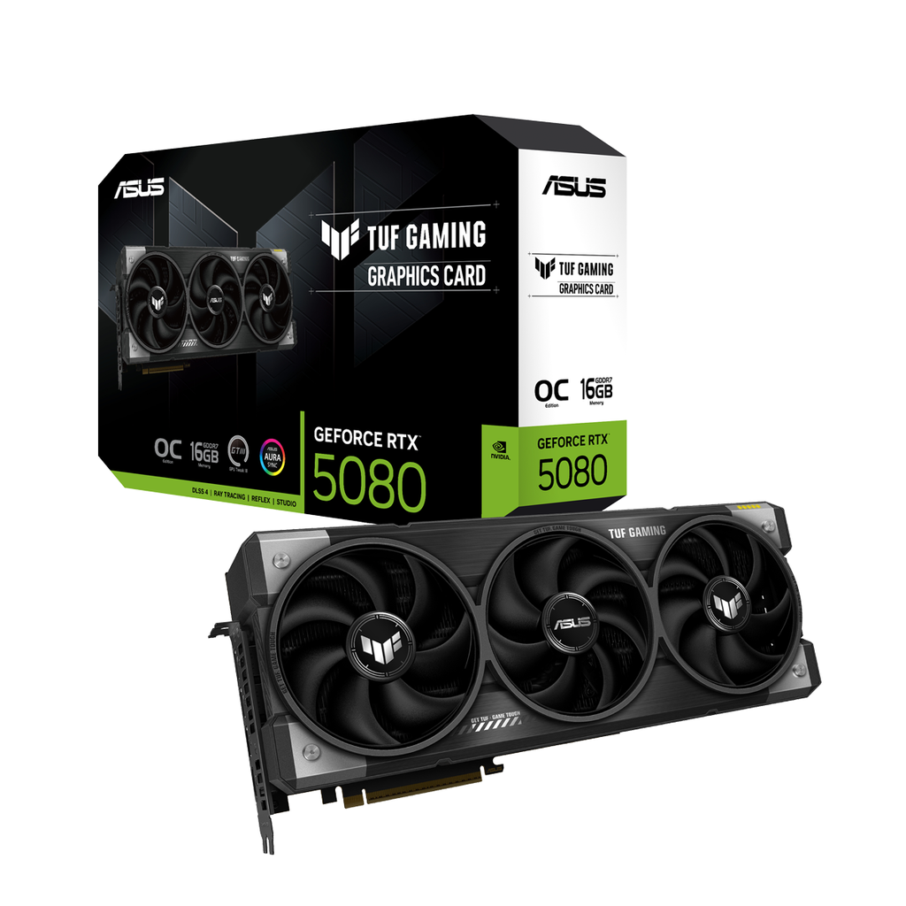 [NS027801] ASUS TUF Gaming GeForce RTX™ 5080 16GB GDDR7 OC Edition Graphic Card