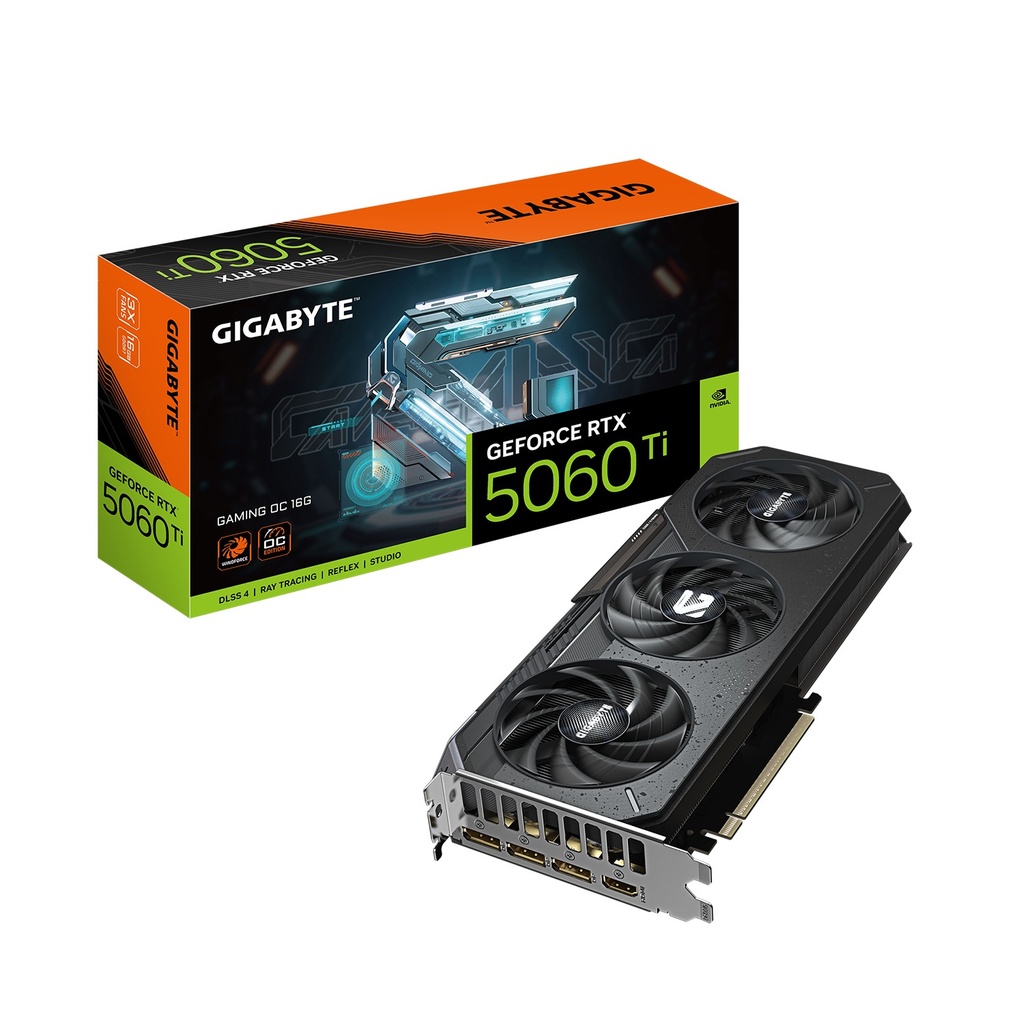 [NS028722] Gigabyte GeForce RTX­­ 5060Ti Gaming OC Edition 16GB GDDR7 Graphics Card