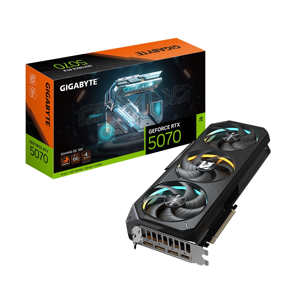 [NS028166] Gigabyte GeForce RTX­­ 5070 Gaming OC Edition 12GB GDDR7 Graphics Card