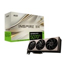 MSI Geforce RTX 5070Ti InSpire 3X OC Edition 16GB GDDR7 Graphic Card