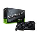 MSI Nvidia GeForce RTX 5080 16GB SHADOW 3X OC Graphics Card - Black