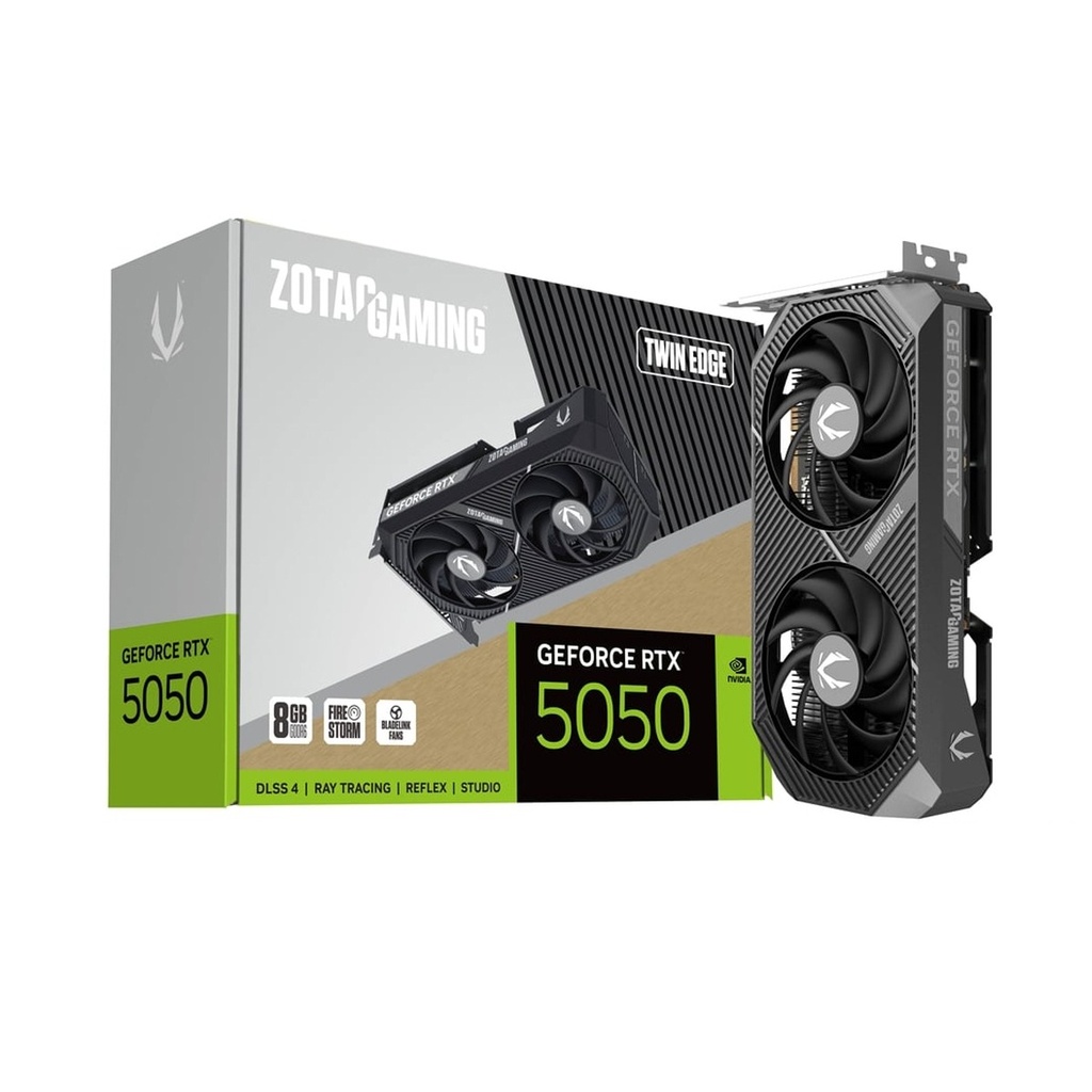 [NS030385] Zotac Geforce RTX 5050 8GB Twin Edge GDDR7 Graphic Card