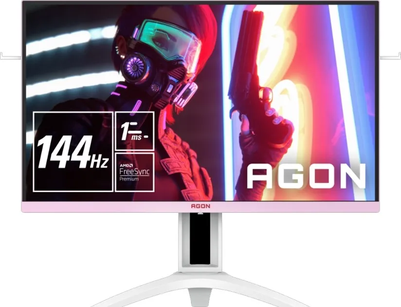 AOC AGON AG273FXR 27 Inch 144Hz FHD HDMI 2.0 1ms IPS Gaming Monitor - White
