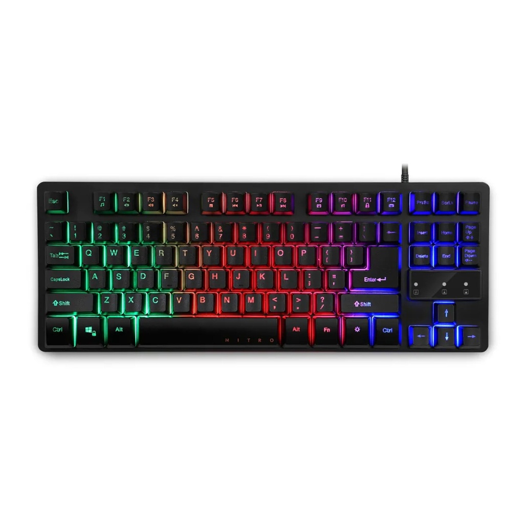 Acer Nitro TKL Wired Gaming Keyboard - Black