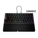 Asus M703 Rog Falcata 75% Tri-Mode Connectivity Wireless Gaming Keyboard HFX V2 Magnetic Switch Refined & Precise (Arabic) - Black