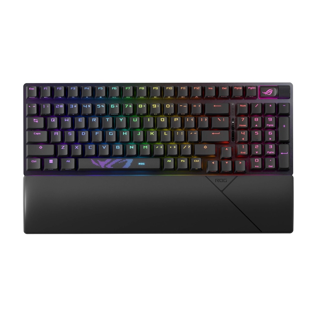 [NS011847] Asus X901 Rog Strix Scope II 96 Wireless RGB Mechanical Gaming KeyBoard NX Snow Switch Refined Linear - Black