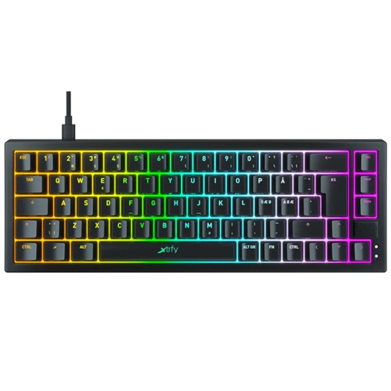 [NS027427] CHERRY XTRFY K5 COMPACT RGB Mechanical Gaming Keyboard - Black