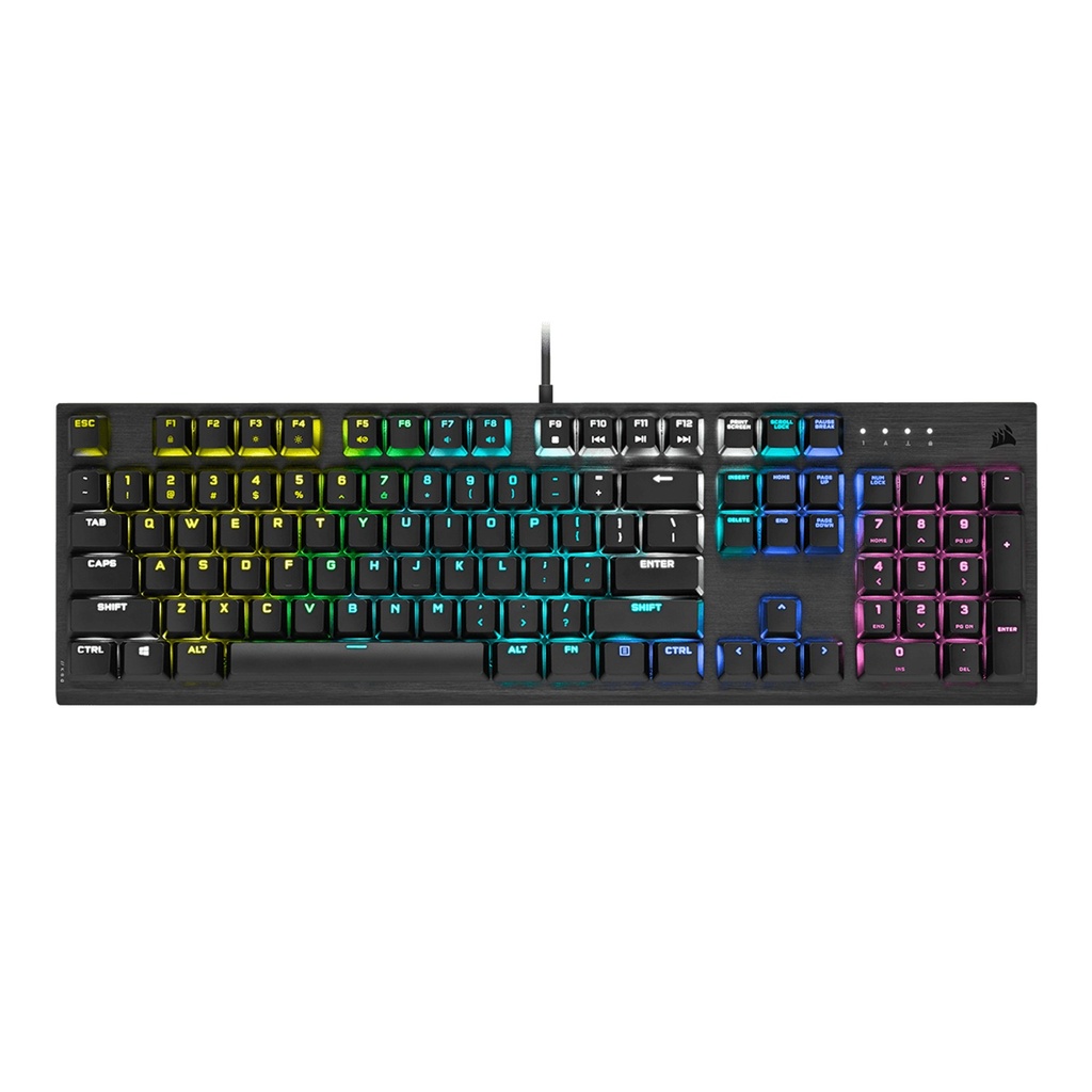 [NS001209] Corsair K60 RGB Pro Mechanical Gaming Keyboard Cherry Viola Mechanical Key switches