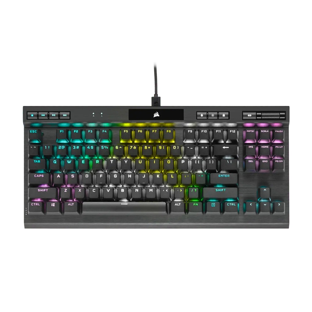 [NS006661] Corsair K70 RGB TKL Champion Series Optical-Mechanical Gaming Keyboard with PBT Double Shot Pro Keycaps