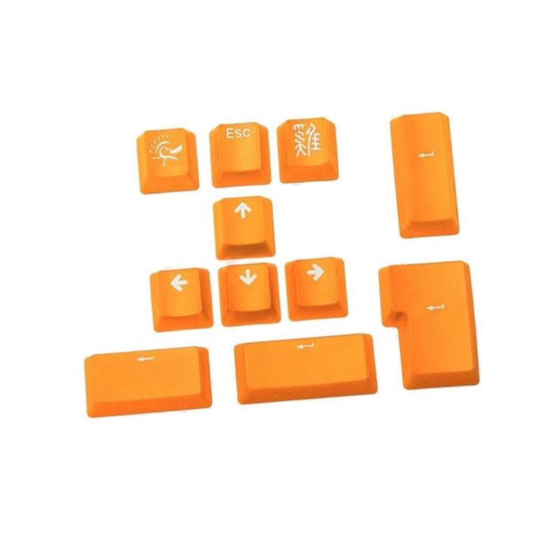 [NS001852] Ducky Double Shot PBT KeyCaps Set - Yellow