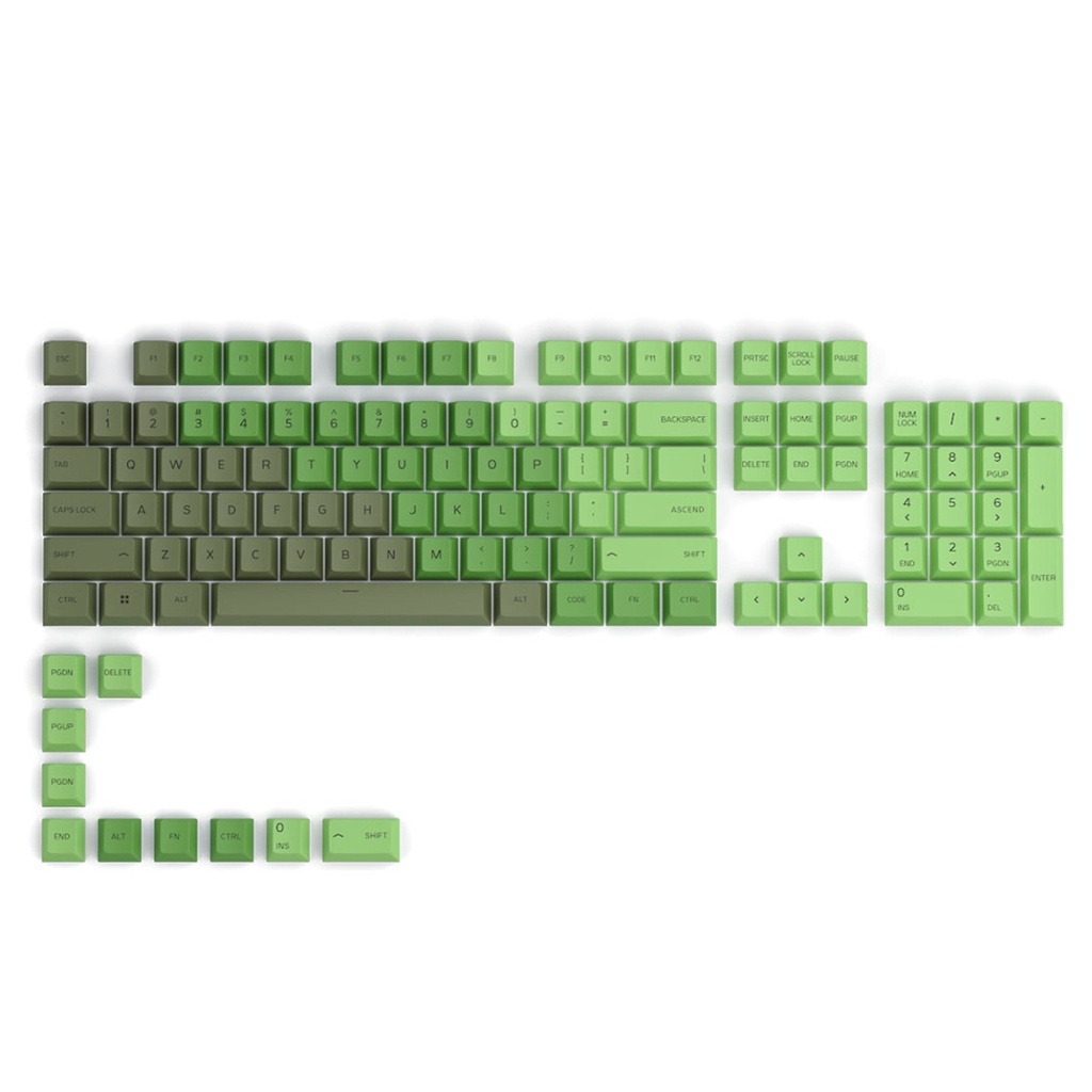 [NS004474] Glorious GPBT Premium PBT Keycaps (GMMK PRO / GMMK 2) - Olive
