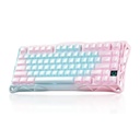 GravaStar Mercury K1 LITE 75% Wireless Mechanical Gaming Keyboard - Aurora Mist