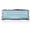 GravaStar Mercury V60 Pro 60% Hall Effect Magnetic Switch Gaming Keyboard - Chrome Silver