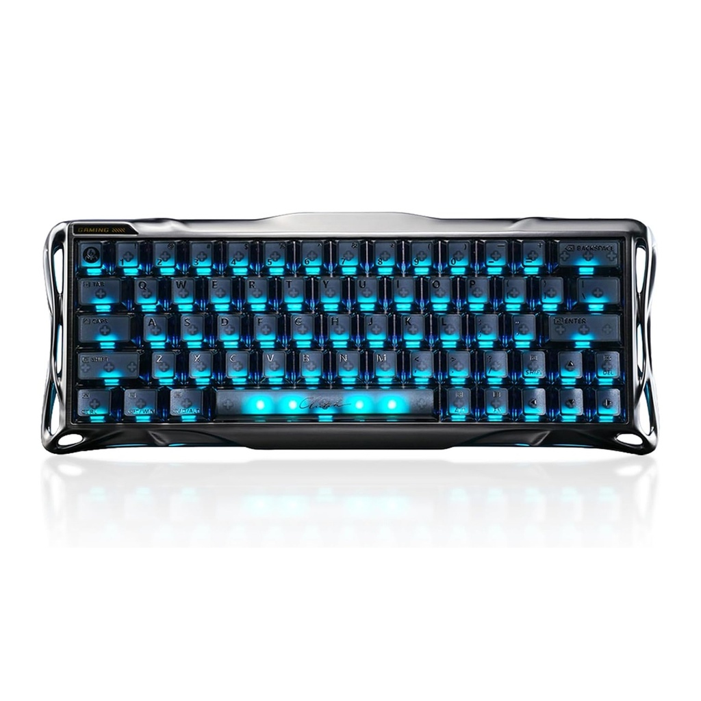 [NS032519] GravaStar Mercury V60 Pro 60% Hall Effect Magnetic Switch Gaming Keyboard - GunMetal