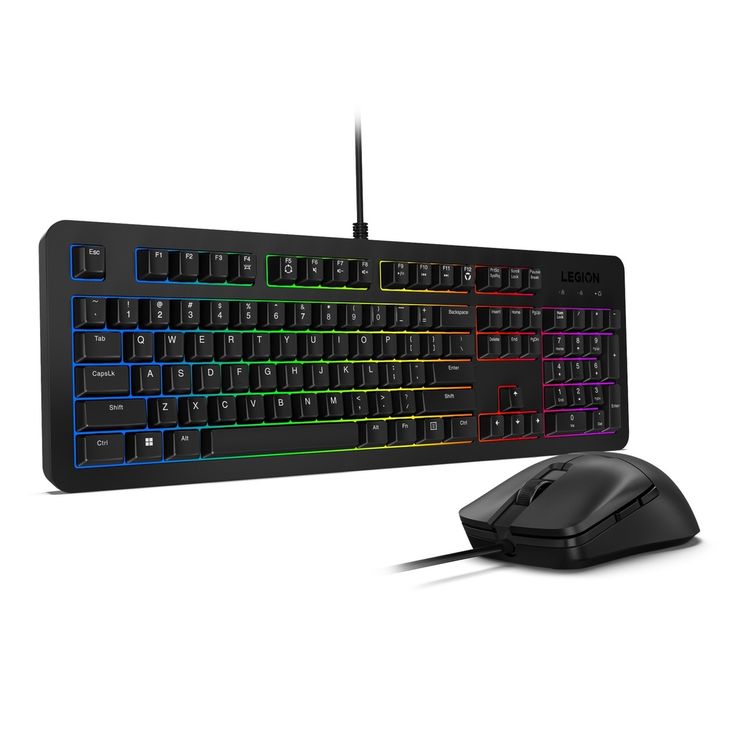 [NS031596] Lenovo Legion KM310 RGB Gaming Combo Keyboard and Mouse-Black
