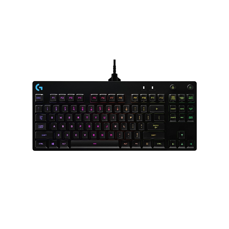 [NS000279] Logitech G Pro RGB TKL Mechanical Gaming KeyBoard GX Blue Clicky Switch