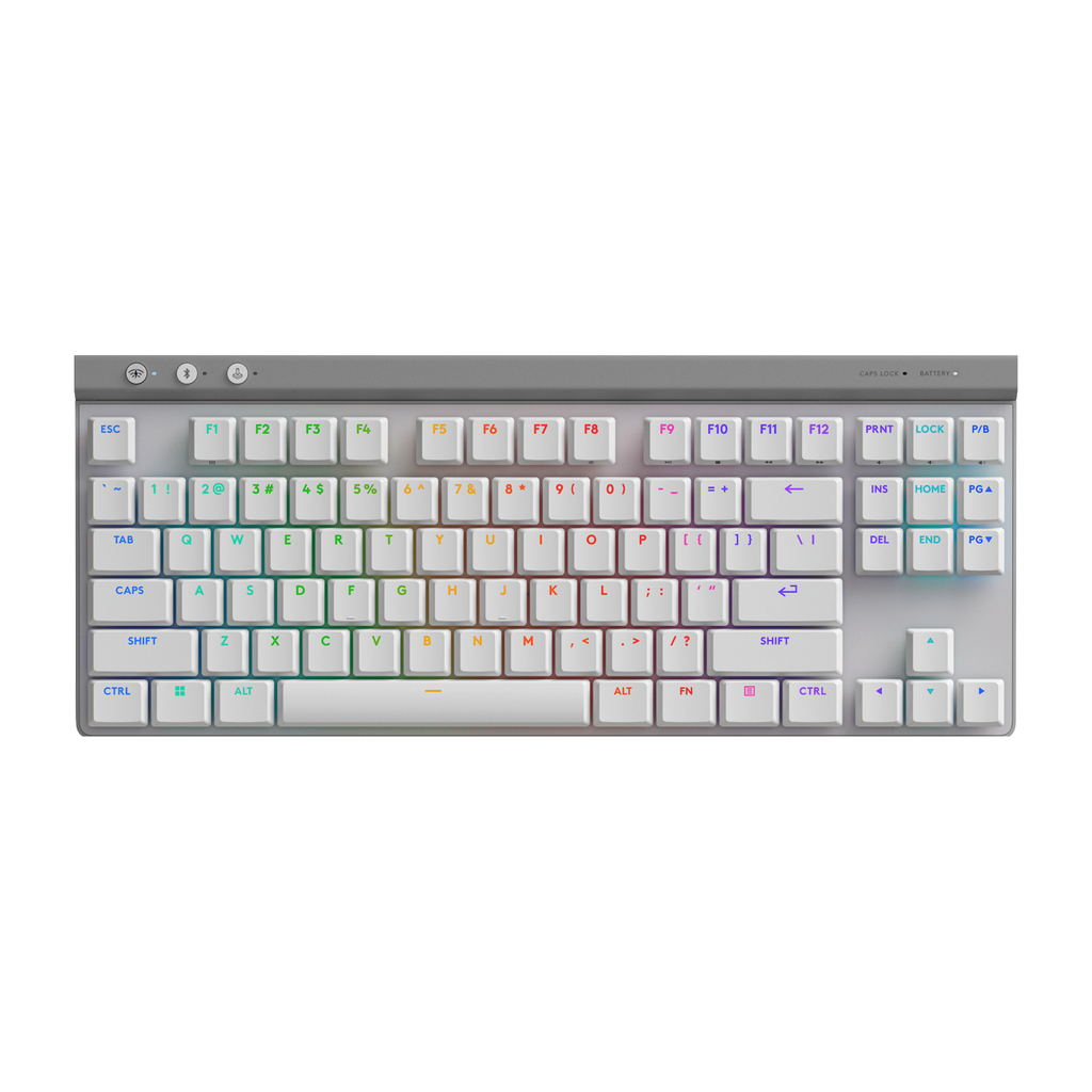 [NS027689] Logitech G515 TKL LIGHTSPEED Low-Profile Wireless Gaming Keyboard Tactile Switch - White