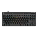 Logitech PRO X TKL RAPID Wired Mechanical Keyboard, Magnetic Analog Switches, Rapid Trigger, LIGHTSYNC Technology, Wired Connectivity, English (US) Layout, Black | 920-013233