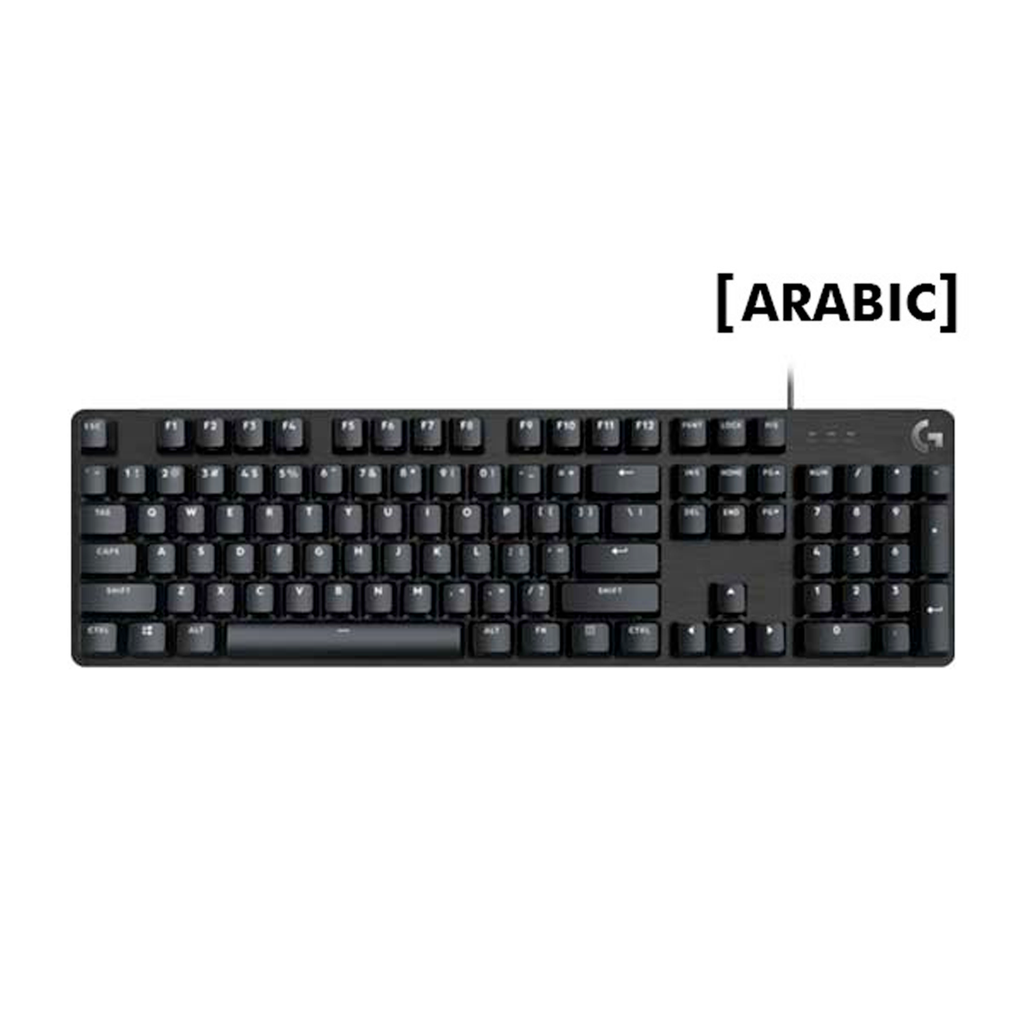 [NS012835] Logitech G413 SE Wired Mechanical Gaming Keyboard English/Arabic With Tactile Mechanical Switch - Black
