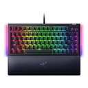 Razer BlackWidow V4 75% Mechanical Gaming Keyboard: Hot-Swappable Design, Compact & Durable, Orange Tactile Switches, Chroma RGB, MF Roller & Media Keys, Comfortable Wrist Rest - Black