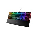 SteelSeries Apex Pro Mechanical Gaming Keyboard, OLED Smart Display, Omnipoint 2.0 Adjustable Hyper Magnetic Switches, Detachable Magnetic Wrist Rest, USB Passthrough, For PC/PS5 & Xbox