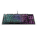 Turtle Beach Vulcan TKL Wired Mechanical Gaming Keyboard, AIMO RGB Lighting, Linear TITAN Switches, Aluminum Top Plate, Detachable USB-C Cable, Black | TBK-2001-01-US