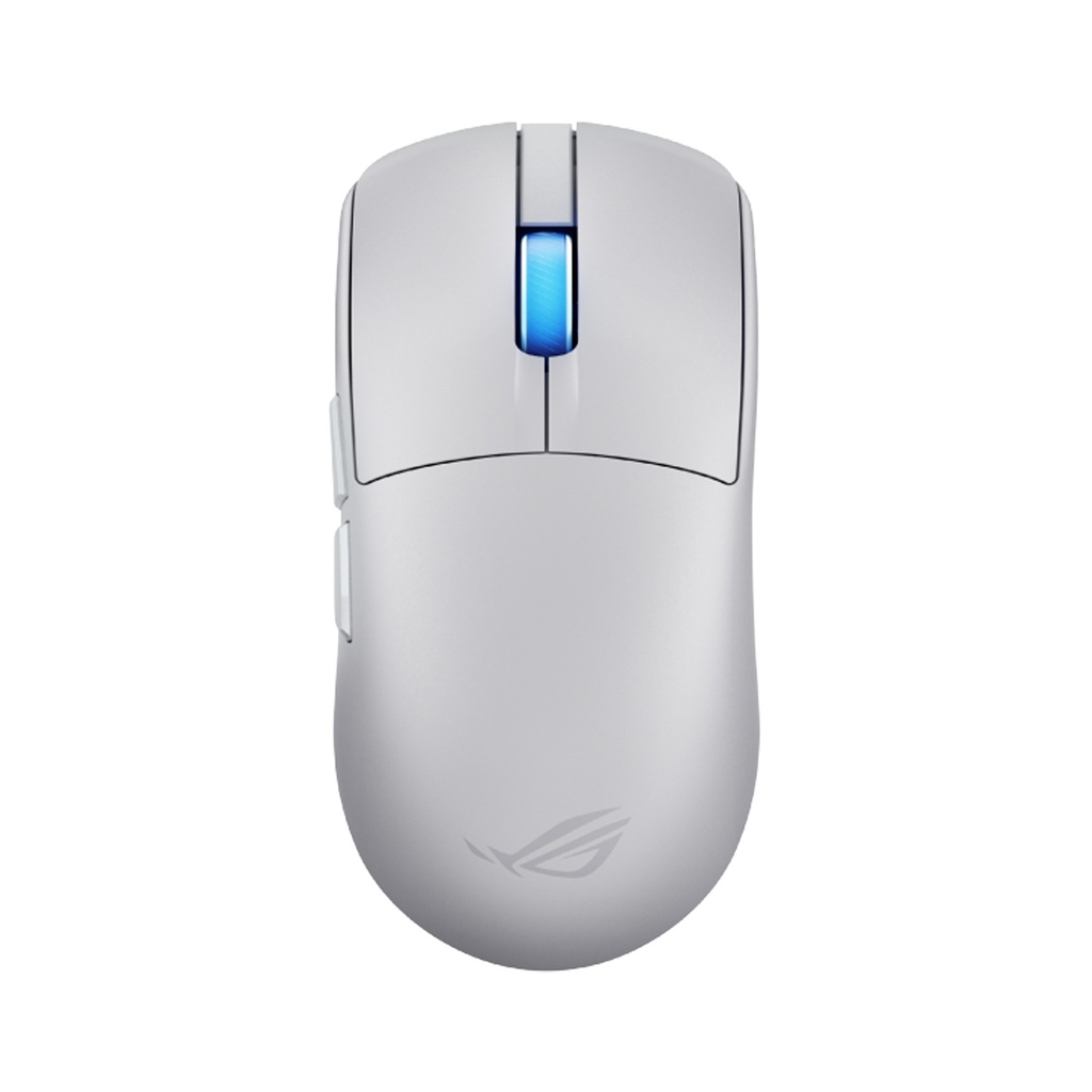 Asus Rog Harpe II Ace Wireless/Bluetooth/Wired Gaming Mouse Ultra Light Weight (48-Gram) 42,000 DPI, ROG AimPoint Pro, Up to 8000 Hz, White | 90MP0490-BMUA10