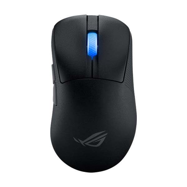 Asus Rog keris Ace II Wireless/Bluetooth RGB Gaming Mouse with 42,000 DPI OutStanding 90-Hour Battery Life - Black