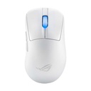 Asus Rog keris Ace II Wireless/Bluetooth RGB Gaming Mouse with 42,000 DPI OutStanding 90-Hour Battery Life - White