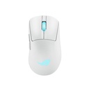 Asus ROG Keris II Origin Tri-Mode Wireless/Bluetooth/Wired Gaming Mouse, AimPoint Pro Optical Sensor, 42,000dpi Max, 8000Hz Polling Rate, White | 90MP04A0-BMUA10