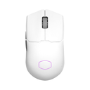 Cooler Master MM712 Hybrid RGB 19,000 DPI Wireless, 2.4GHz, Bluetooth, Wired Gaming Mouse - White