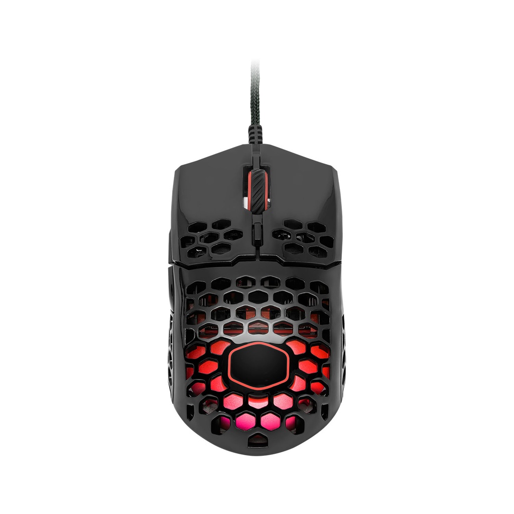 [NS010779] CoolerMaster MM711 Wired Gaming Mouse (60g) - Glossy Black