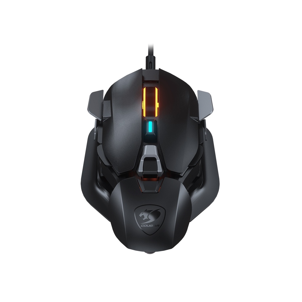 [NS015024] Cougar Dual Blader Fully Customiable Ambidextrous Ergonomics 16000 DPi Gaming Mouse - Black