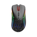Glorious Model D 19,000 DPI Wireless/Wired Gaming Mouse (69g) - Matte Black