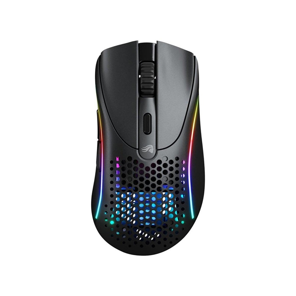 [NS016005] Glorious Model D 2 Wireless/Bluetooth UltraLight Ergonomic RGB Gaming Mouse (66g) - Black