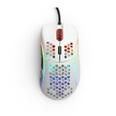 Glorious Model D Minus 12,000 DPI Wired Gaming Mouse (61g) - Matte White