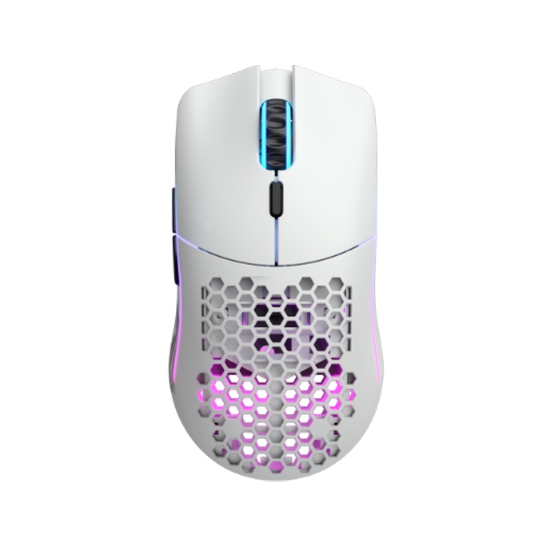 Glorious Model O 19,000 DPI Wireless/Wired Gaming Mouse (69g) - Matte White