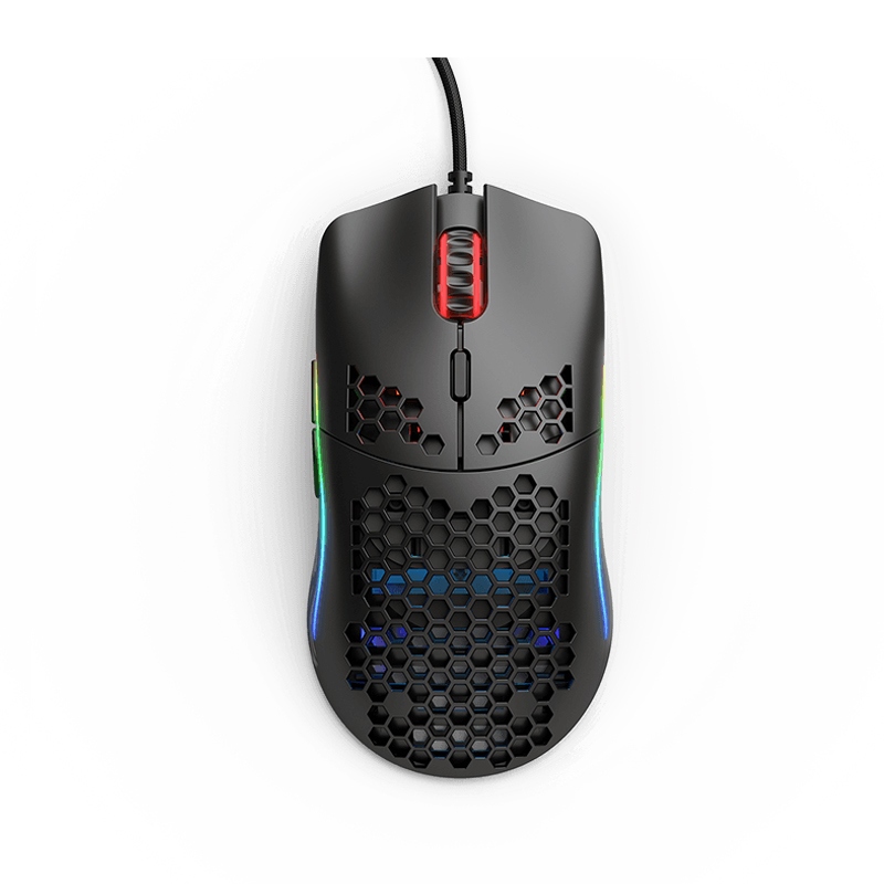 [NS000411] Glorious Model O Minus 12,000 DPI Wired Gaming Mouse (58g) - Matte Black