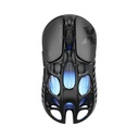 Gravastar Mercury X Magnesium Alloy Frame (Wired/Bluetooth Wireless) Gaming Mouse - Galaxy Black
