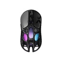 Gravastar Mercury X Pro Magnesium Alloy Frame Wireless/Bluetooth/Wired Gaming Mouse - Galaxy Black