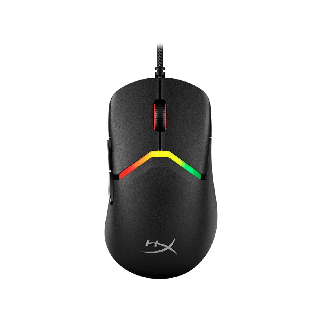 HyperX Pulsefire Saga Gaming Mouse, Modular Design with Interchangeable Parts, 69g Lightweight, 8kHz Polling Rate, HyperX Optical Switches, Up to 26,000 DPI, Custom RGB Lighting, Black | A2PB3AA