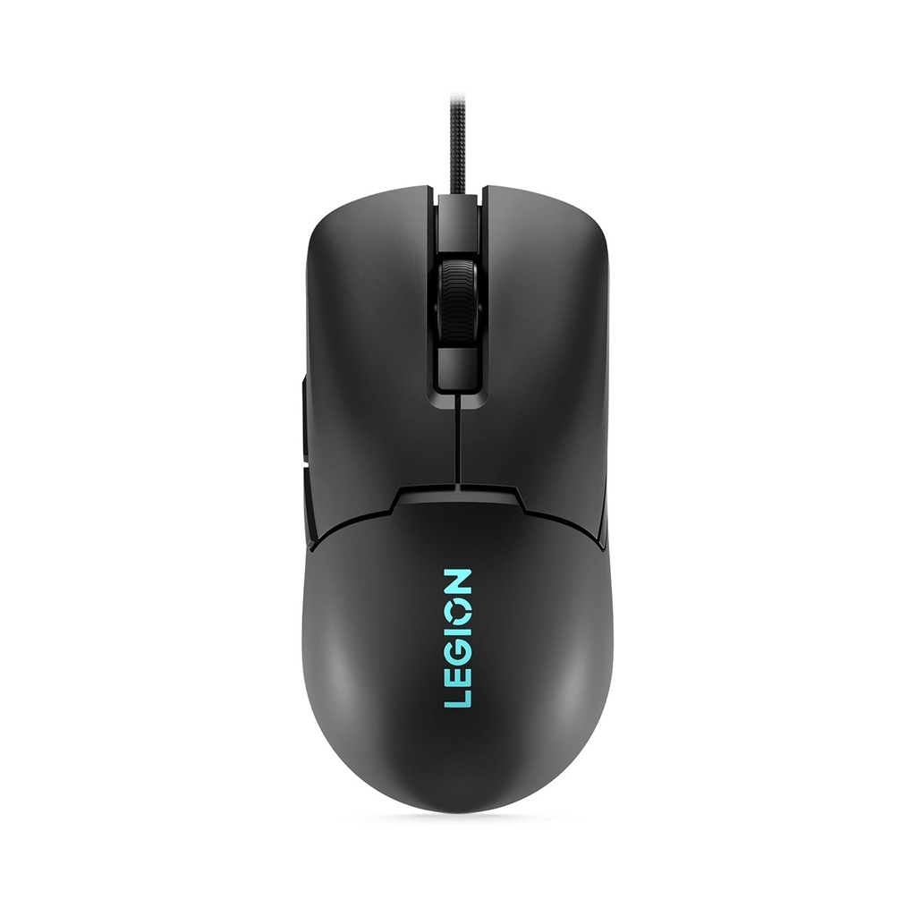 [NS028331] Lenovo M300s RGB Gaming Mouse Ultra Lightweight, Symmetrical Design, 6 Programmable Buttons, 16.8m RGB Logo, Upto 8000 DPI - Black