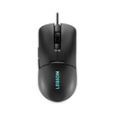 Lenovo M300s RGB Gaming Mouse Ultra Lightweight, Symmetrical Design, 6 Programmable Buttons, 16.8m RGB Logo, Upto 8000 DPI - Black