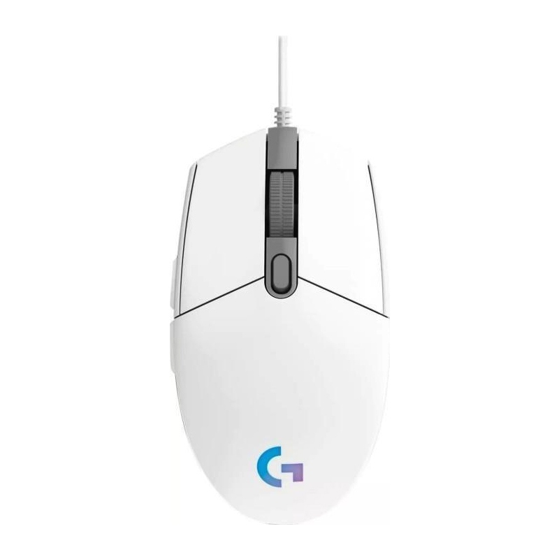[NS003450] Logitech G203 Light Sync RGB 8000 DPI Wired Gaming Mouse White