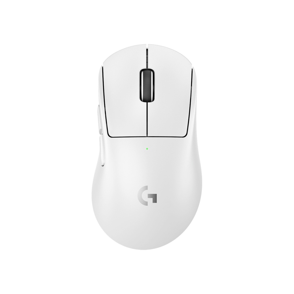 Logitech Pro X SuperLight 2 DEX Wireless/Wired Robust Lightspeed Gaming Mouse, 44,000 DPI Hero 2 Sensor, Upto 95 Hrs Battery Life White
