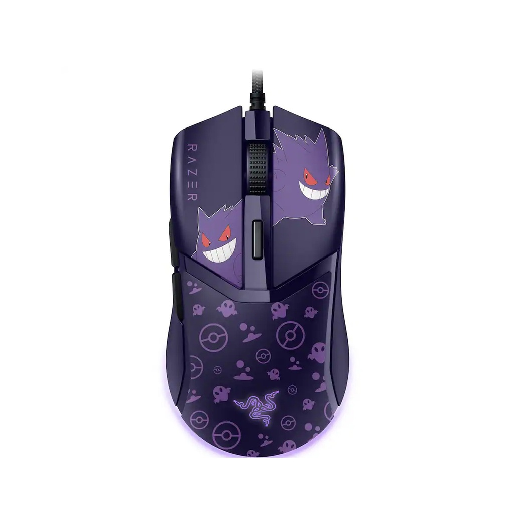 [NS032296] Razer - Cobra Lightweight Optical Gaming Mouse with Chroma RGB Lighting - Wired - Pokémon Gengar Edition
