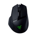 Razer Basilisk Mobile Portable Ergonomic Wireless/Bluetooth Gaming Mouse, Upto 105Hr, Focus X 18K Optical Sensor - Black